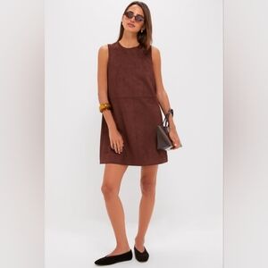 NWT Tuckernuck Ganache Vegan Suede Marlowe Dress Size XS